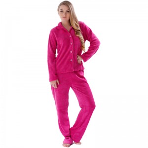 Ženy Soft Fleece pro dospělé pyžama