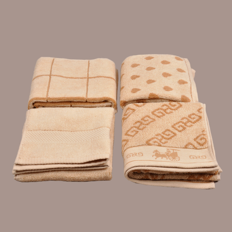 Ručník z přírodní bavlněné žakárové ručníky